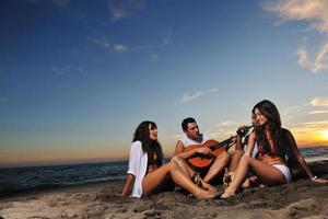 vue sur la plage photo