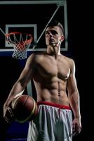 portrait de joueur de basket-ball photo