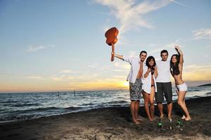 vue sur la plage photo