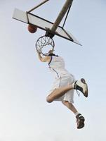 vue de joueur de basket-ball photo