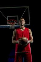 portrait de joueur de basket-ball photo