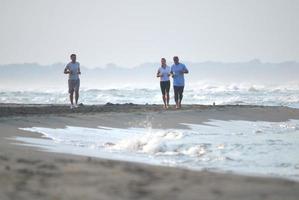 footing matinal entre amis photo