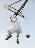 vue de joueur de basket-ball photo