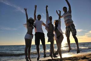 vue sur la plage photo