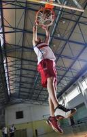 vue du match de basket photo