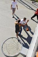 vue du match de basket photo