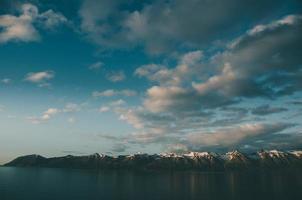 paysage de montagnes de Dalvik photo