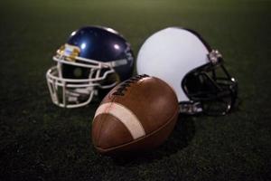 football américain et casques photo