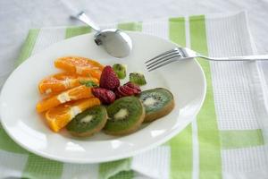 assiette de fruits photo