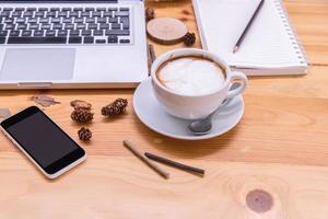 table de bureau. photo