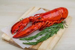 homard sur bois photo