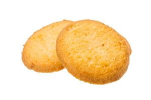 biscuits hollandais sur blanc photo