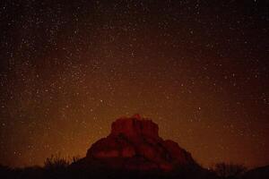 étoiles dans le fond de la nuit photo