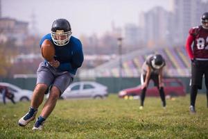 équipe de football américain en action photo