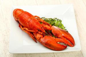 homard sur bois photo