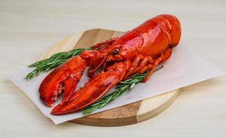 homard sur bois photo