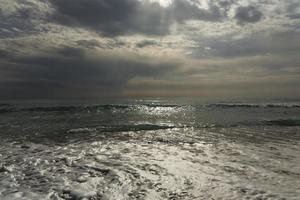 vue sur la mer côtière photo