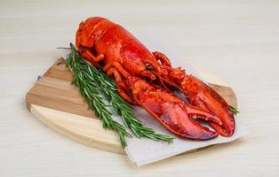 homard sur bois photo