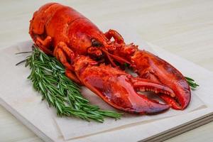 homard sur bois photo