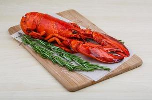 homard sur bois photo