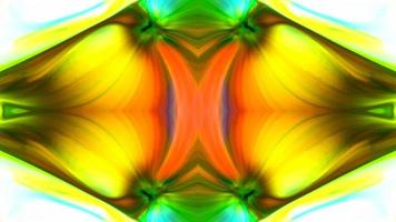 magnifiques arrière-plans de kaléidoscope créés à partir de peinture à l'encre colorée photo