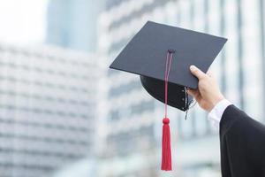 féliciter le diplômé de l'université photo