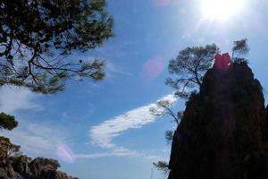 costa brava en été, soleil, mer et beaucoup de lumière photo