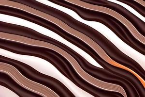 fond de vagues de chocolat photo