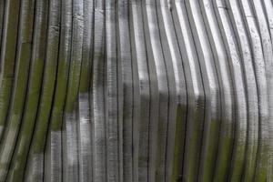 vue rapprochée détaillée sur les surfaces métalliques et en acier. photo