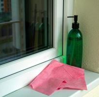 photo de lavage de vitres