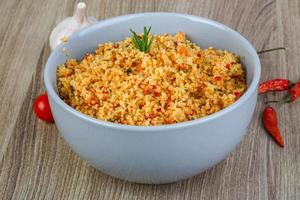 couscous sur bois photo