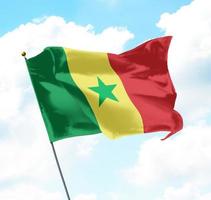 drapeau du sénégal photo