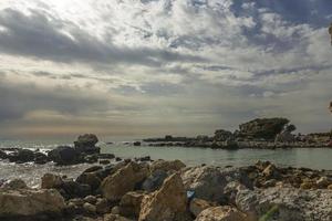 vue sur la côte de la mer photo