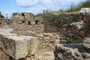 vue latérale des ruines photo