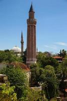vue sur le centre-ville d'Antalya photo