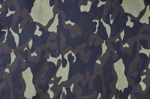 motif textile de tissu de camouflage militaire photo