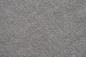 fond de texture de tissu de chemise en coton gris photo