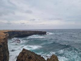 paysages incroyables d'aruba vues sur l'île d'aruba photo