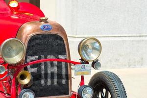 San Pellegrino Bergame Italie 2015 une Fiat Topolino au salon de voitures anciennes photo