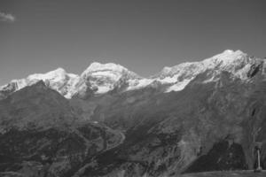 randonnée dans les alpes suisses photo