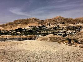 une vue de la vieille ville de jericho en israël photo