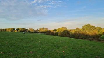 vue magnifique sur la campagne et le paysage britanniques photo