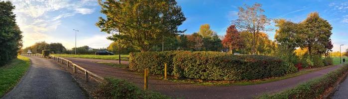 beau paysage de campagne d'angleterre photo