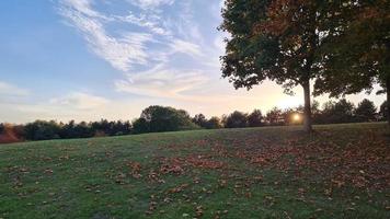 vue magnifique sur la campagne et le paysage britanniques photo