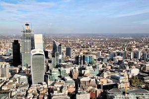 une vue aérienne de londres photo