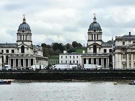 une vue de greenwich à londres photo