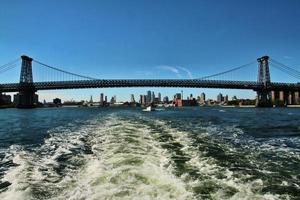 une vue panoramique de la ville de new york aux états-unis photo