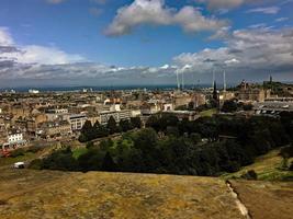 une vue panoramique sur edibourg photo