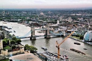 une vue aérienne de londres photo