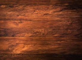 vieux fond de texture de table en bois brun vintage avec espace de copie pour la conception et le travail. photo